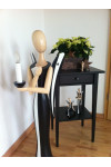 Sternkopf-Engel Black Beauty, stehend, elektrisch (100 cm, 220 V)